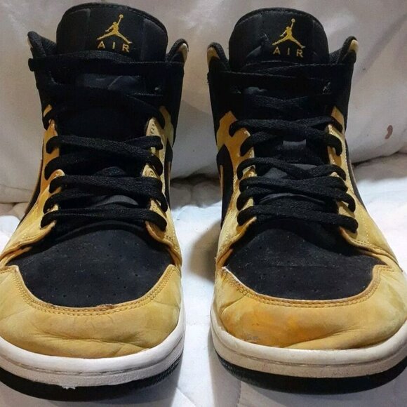 Size 12 - Air Jordan 1 Retro Mid Reverse New Love - Picture 3 of 12